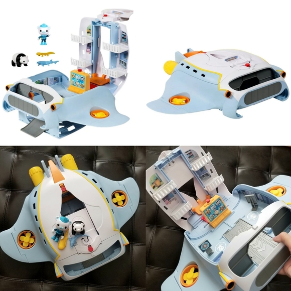 ❗Octonauts Above & Beyond Octoray Lights & Sounds Transforming Playset❗ - Picture 1 of 7